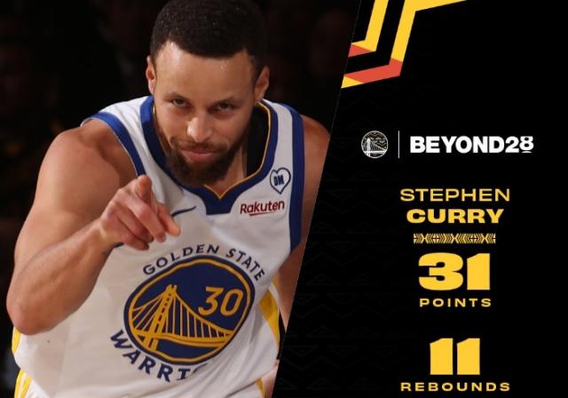 【现场】 球迷花式表白库里 勇士再下一城追赶排名